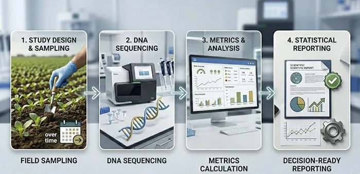 Biodiversity analysis workflow